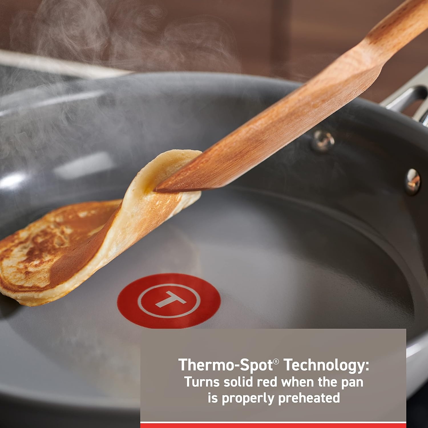 image:imageTFal Ceramic Excellence Reserve Nonstick Fry Pan 12 Inch Induction Cookware Pots and Pans Dishwasher SafeJumbo Cooker