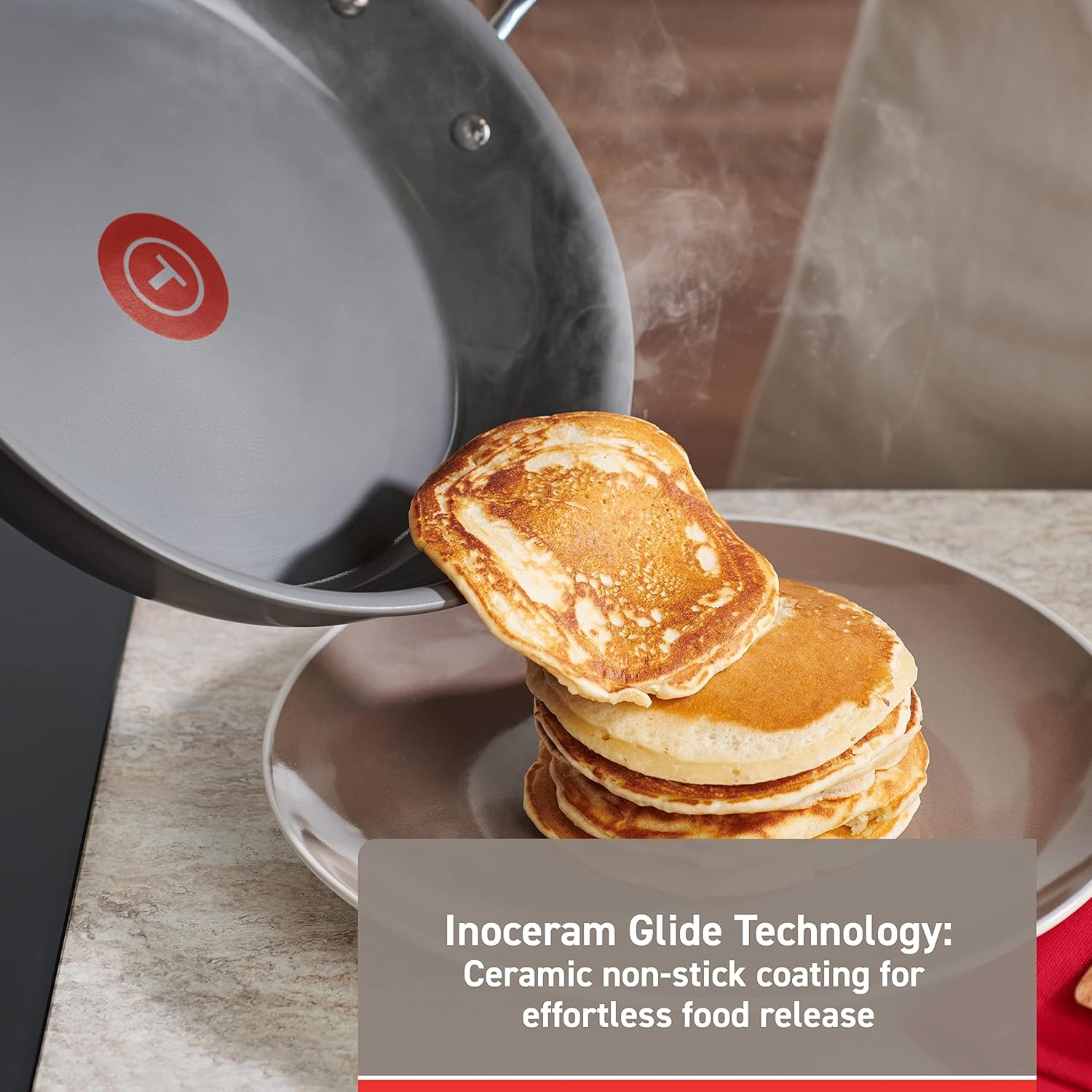 image:imageTFal Ceramic Excellence Reserve Nonstick Fry Pan 12 Inch Induction Cookware Pots and Pans Dishwasher SafeUniversal Pan