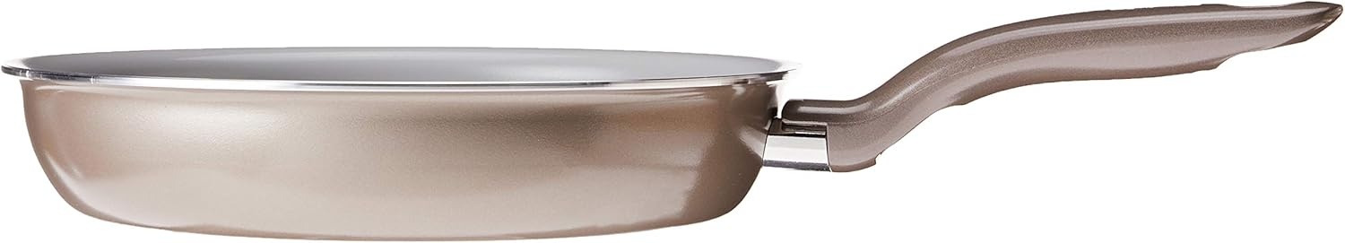image:imageTFal Initiatives Ceramic Nonstick Fry Pan 8 Inch Oven Safe 350F Pots and Pans BlackGold