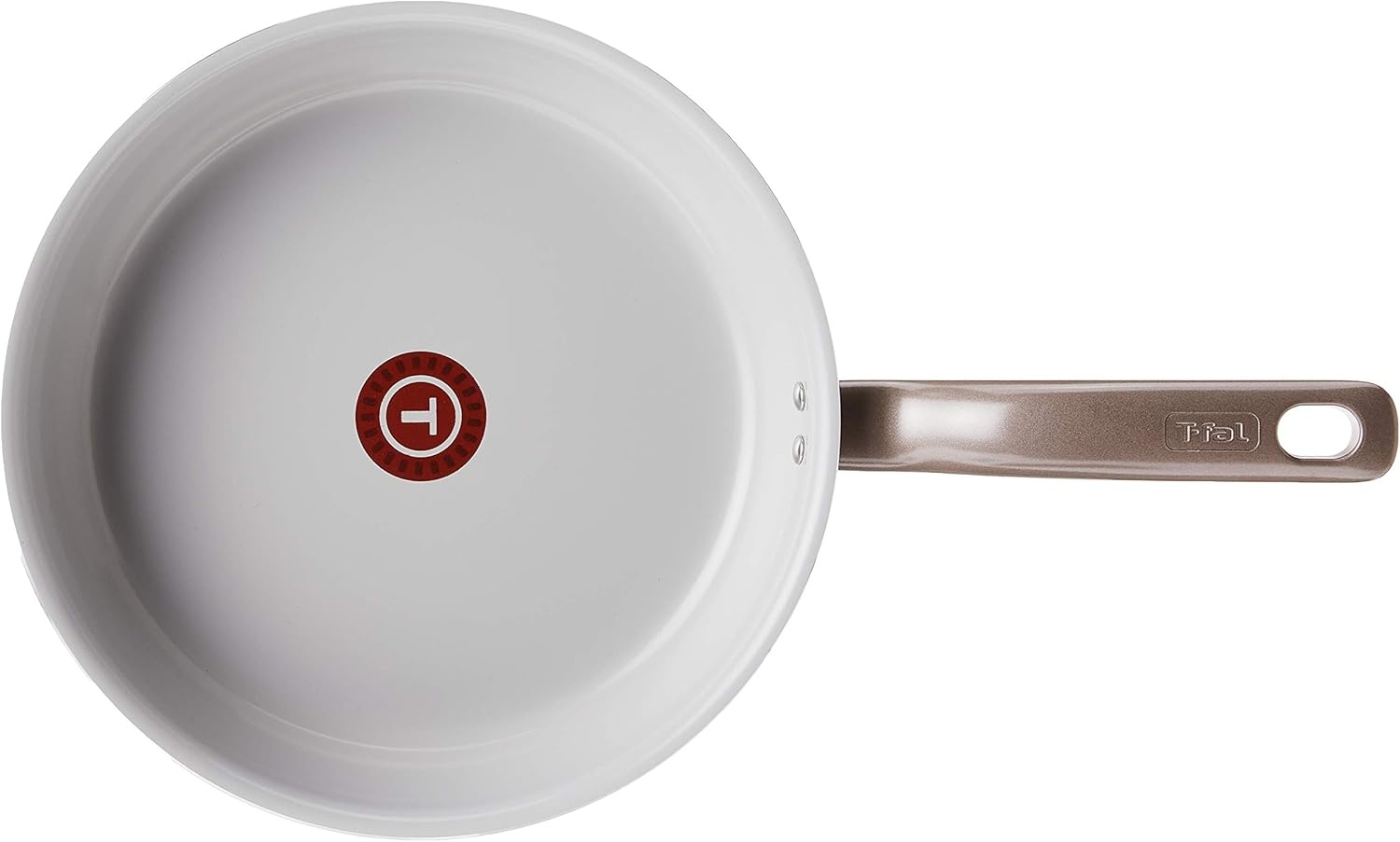 image:imageTFal Initiatives Ceramic Nonstick Fry Pan 8 Inch Oven Safe 350F Pots and Pans BlackGold