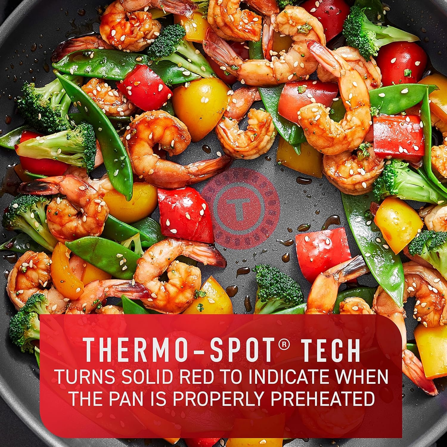 image:imageTFal Preserve Ceramic Nonstick Frying Pan Skillet 12inch Oven Broiler Safe up to 350F Cookware InoCeram Glide Technology Frying Pan Skillet Pots amp Pans BeigeSilver
