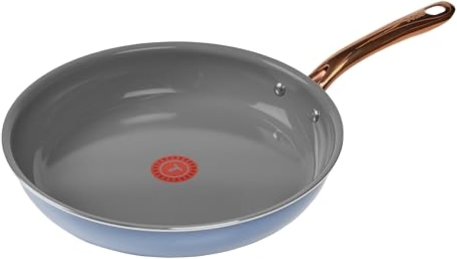 image:imageTFal Preserve Ceramic Nonstick Frying Pan Skillet 12inch Oven Broiler Safe up to 350F Cookware InoCeram Glide Technology Frying Pan Skillet Pots amp Pans BeigeBlue