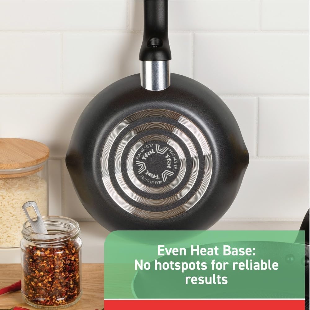 image:imageTfal Fresh Gourmet Recycled Ceramic Non Stick Cookware Set 12 Piece Oven Broiler Safe 500F Lid Safe 350F Kitchen Cooking Set WFry Pans Saucepans Dutch Oven Utensils Pots and Pans Set GreyNonStick