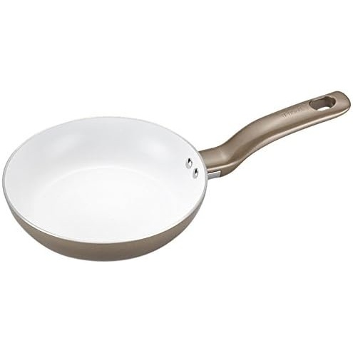 image:imageTFal Initiatives Ceramic Nonstick Fry Pan 8 Inch Oven Safe 350F Pots and Pans BlackGold