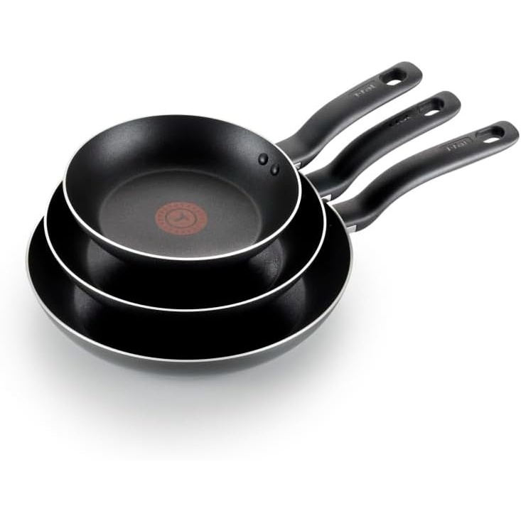 image:imageTfal Fresh Gourmet Recycled Ceramic Non Stick Cookware Set 12 Piece Oven Broiler Safe 500F Lid Safe 350F Kitchen Cooking Set WFry Pans Saucepans Dutch Oven Utensils Pots and Pans Set GreyNonStick