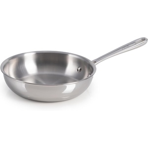image:imageTFal Pro TriPly Stainless Steel Fry Pan 10 Inch Induction Cookware Oven Safe 500F Fast amp Even Heat Professional Quality amp Durability Frying Pan Skillet Cookware SilverFry Pan