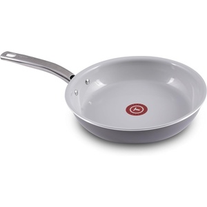image:imageTfal Fresh Gourmet Recycled Ceramic Nonstick Fry Pan 12 Inch Oven Broiler Safe 500F Cookware Pots and Pans GreyCeramic Nonstick