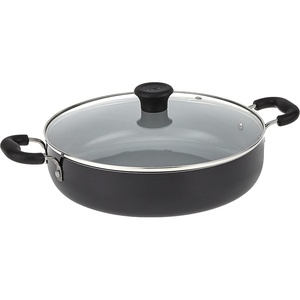 image:imageTfal Specialty Ceramic Dishwasher Oven Safe Everyday Pan 12 5 qt Black53 Quarts