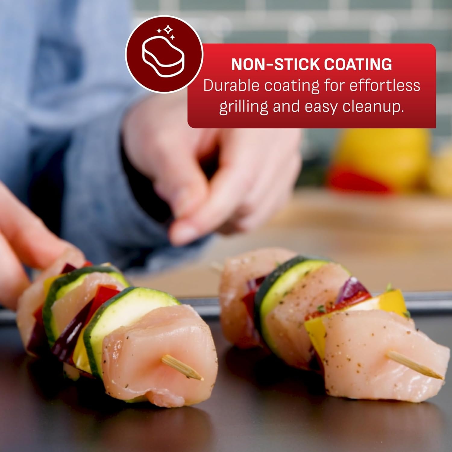 image:imageXL Electric Griddle Family sized NonStick Coating