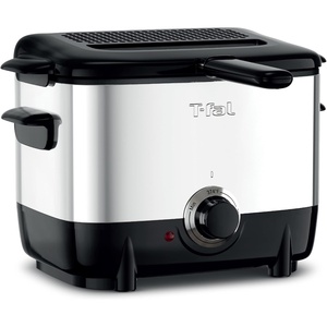 image:imageTfal Compact EZ Clean Stainless Steel Deep Fryer with Basket for Home Use 18 Liter Oil and 17 Pound Food Capacity 1200 Watts Easy Clean Temp Control Oil Filtration 18 L1 L 900 W