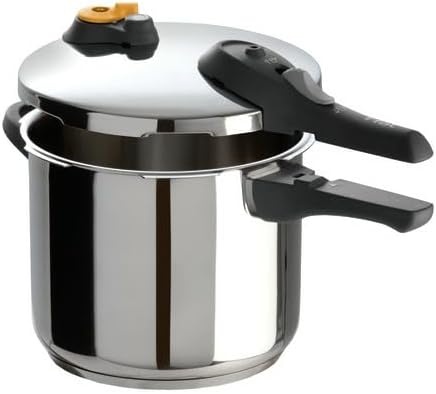 image:imageTfal 22Quart Aluminum Pressure Canner 3 PSI Settings Home Canning Includes Racks amp Canning Guide Large Capacity Pressure amp Water Bath Canning for Vegetables Meats Seafood amp Fruits SilverPressure Cooker