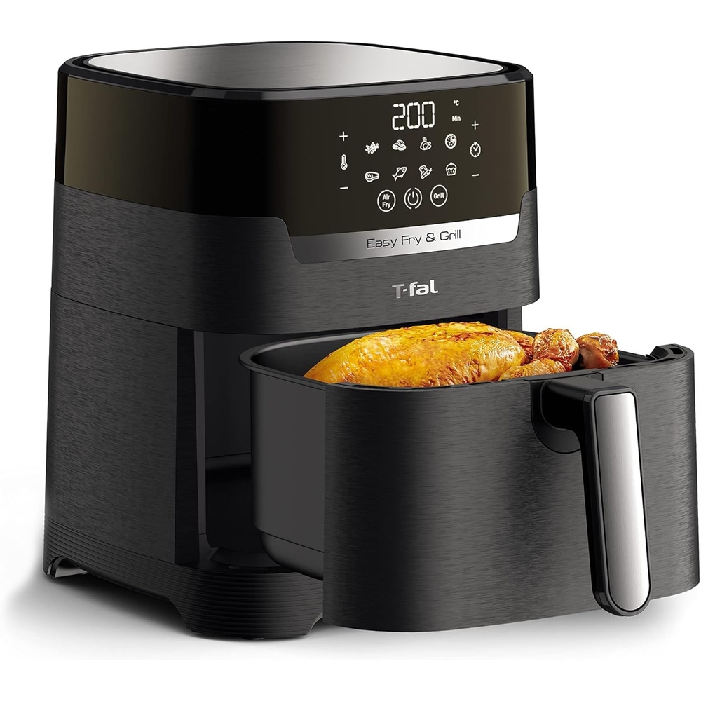 image:imageTfal Air Fryer amp Grill Combo Digital 2in1 44 Qrt black