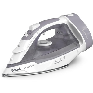 image:imageTFal Virtuo Steam Iron for Clothes with Retractable Cord Portable Iron and Steamer for Clothes Ceramic Nonstick Soleplate 1500 Watts AntiDrip AutoOff Scratch Resistant Grey528 in x 1205 in x 701 in