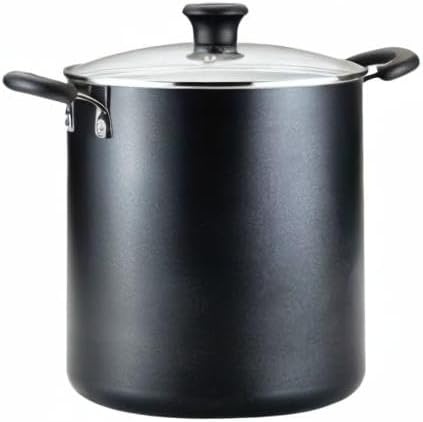 image:imageTfal Specialty Stainless Steel 20Quart Stock Pot with Lid Induction Compatible Soup Pasta Pot DishwasherSafe Oven Safe Up To 350 SilverNonstick