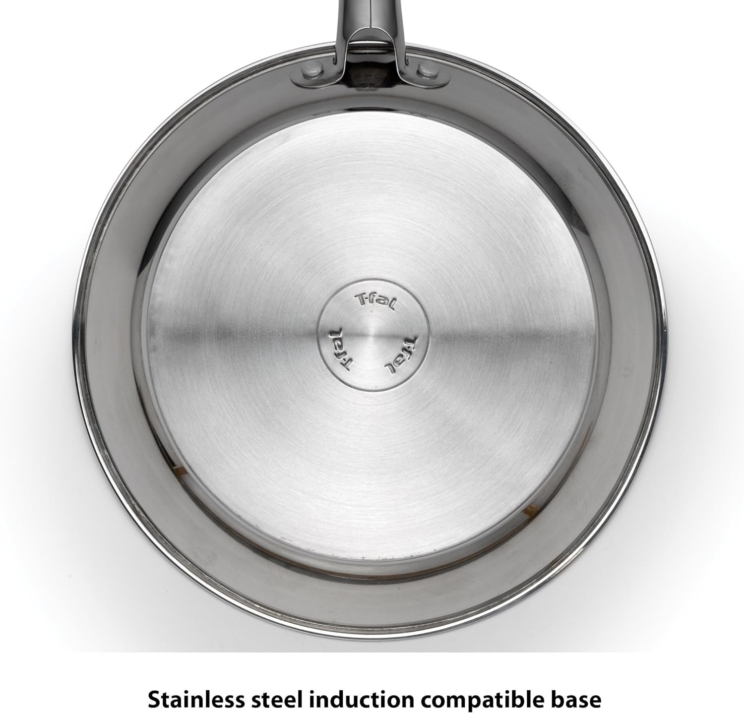 image:imageTfal Performa Stainless Steel Cookware Set 12 Piece Induction Oven Broiler Safe 500F Pots and Pans Dishwasher Safe SilverCast Stainless Steel Handle